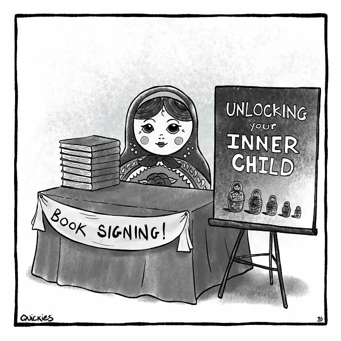30 Witty One-Panel Comics From The Collaborative Minds Of Two Artists Under The Name Quickies (New Pics)