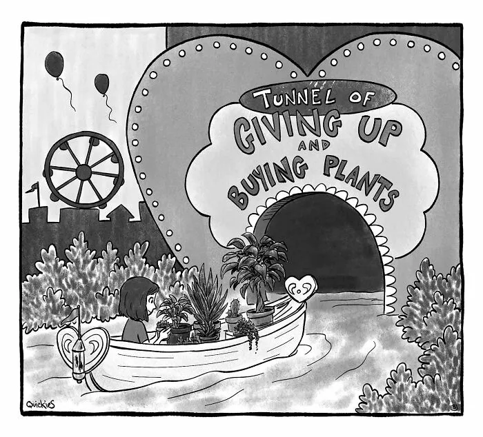 30 Witty One-Panel Comics From The Collaborative Minds Of Two Artists Under The Name Quickies (New Pics)