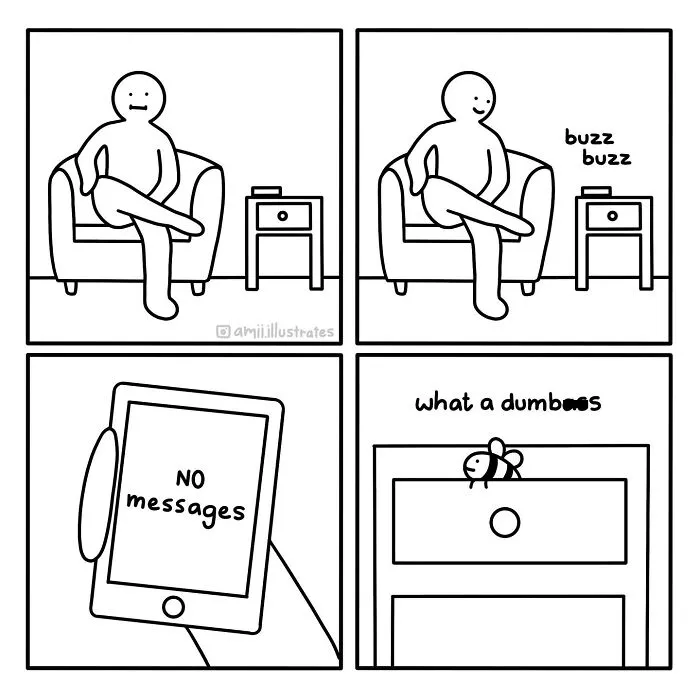30 Silly Comics That Comment On Mundane Daily Life, Offering A Fresh Perspective By This Artist (New Pics)
