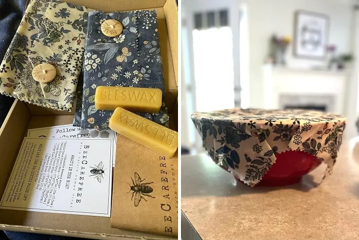 <a Style="Display:inline;" Href="Https://Www.amazon.com/Reusable-Beeswax-Food-Wrap-Wraps/Dp/B0834pnlld?ie=utf8&linkcode=ll1&tag=bporca-20&linkid=f73dd2f4fe583449bf24e56ebed990ee&language=en_us&ref_=as_li_ss_tl" Target="_blank"><span Style="Font: Inherit; Color: #d74b1f;"> Reusable Food Wrapping With Beeswax Bars</Span> Is Fresh, Eco-Friendly, And Bee-Autiful
