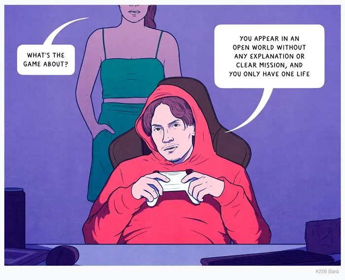 25 Illustrations By Santiago Bara That Might Make You Reflect On Life (New Pics)