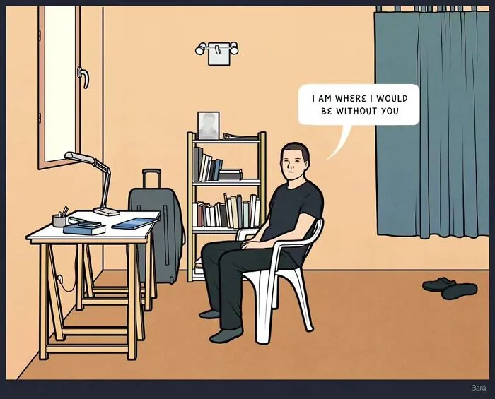 25 Illustrations By Santiago Bara That Might Make You Reflect On Life (New Pics)