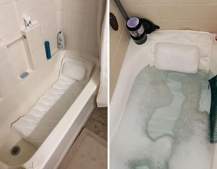 <a Style="Display:inline;" Href="Https://Www.amazon.com/Pillows-Washing-Non-Slip-Suction-Shoulder/Dp/B082y2yr1l?ascsubtag=srctok-1e2310e8973470c4&btn_ref=srctok-1e2310e8973470c4&crid=nb02zcnzgdb4&dib=eyj2ijoimsj9.mnhcpp2nxya15guxtdjrtz4p5bm6lb7enofo4e5gfp6frautc1_a6zyil9z0fk5-Bwjxwlluefkpfxczlybxnmndgwdogpsgzl30y8ce6f2-8x64wfgue1q5hfsj6celobypsp6be6k9nhhs_pujjqdoymqtkm7f6tno8pfql_yltydr9sjgiqd8r_rmaxqiawcnpcd760zgcmul2fifou9zujtwseezjdmtivefw3dzz_ewsyotnmqf-Ylp_24l3b-Y44-Ah-K1gsqupm2zy5cmbriawu7j2luj6qv4oss.np3wqfmhmen4n7mmbmjerbdbcvrkntguh8kbep0kw3w&dib_tag=se&keywords=bathtub+cushion&qid=1719988478&sprefix=bathtub+cushion%2caps%2c86&sr=8-2-Spons&sp_csd=d2lkz2v0tmftzt1zcf9hdgy&psc=1&linkcode=ll1&tag=bpcheetah-20&linkid=f4349be3a2952e942d551033a95352ee&language=en_us&ref_=as_li_ss_tl" Target="_blank"><span Style="Font: Inherit; Color: #d74b1f;"> Full Body Non-Slip Bath Pillow</Span>: Your Bath Time Just Got A Whole Lot More Comfortable