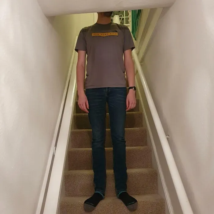 Me On My Girlfriend's Stairs