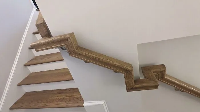 This Ridiculous Wrist-Breaker Handrail. This Was A Real Handrail That I Saw At A Real House