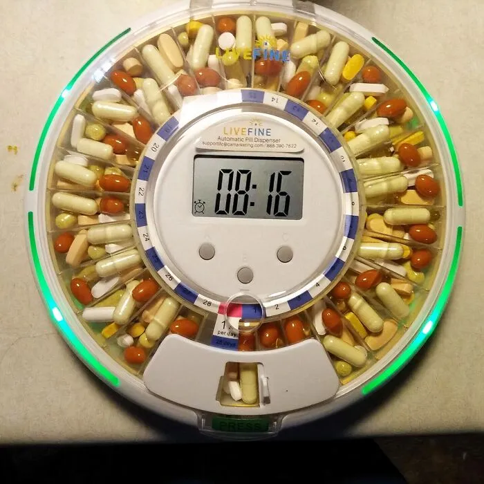 <a Style="Display:inline;" Href="Https://Www.amazon.com/Automatic-Dispenser-Electronic-Medication-Supplements/Dp/B08cjmsgmy?crid=hbfgl8gwh48h&keywords=livefine+28-Day+automatic+pill+dispenser&qid=1696894501&sprefix=livefine+%2caps%2c85&sr=8-3-Spons&ufe=app_do%3aamzn1.fos.006c50ae-5d4c-4777-9bc0-4513d670b6bc&sp_csd=d2lkz2v0tmftzt1zcf9hdgy&psc=1&ascsubtag=srctok-4ee69efe75338249&btn_ref=srctok-4ee69efe75338249&linkcode=ll1&tag=bpcheetah-20&linkid=af7fe3030e97e4301baca43f44485abd&language=en_us&ref_=as_li_ss_tl" Target="_blank"><span Style="Font: Inherit; Color: #d74b1f;"> Automatic Pill Dispenser With 28-Day Electronic Medication Organizer</Span>: Simplify Your Medication Routine And Stay On Track