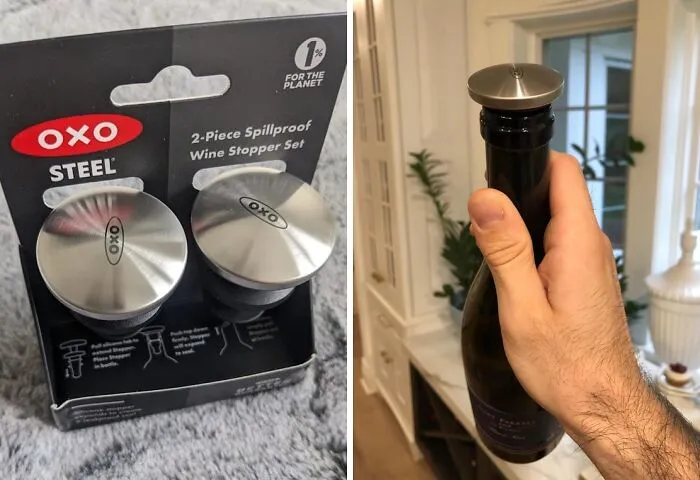 <a Style="Display:inline;" Href="Https://Www.amazon.com/Oxo-Steel-Expanding-Wine-Stoppers/Dp/B074zplps3?ie=utf8&th=1&linkcode=ll1&tag=bpstarfish-20&linkid=9c45d1d7added8232662c085c5d9c741&language=en_us&ref_=as_li_ss_tl" Target="_blank"><span Style="Font: Inherit; Color: #d74b1f;"> Steel Expanding Wine Stoppers</Span>: The Perfect Seal For Preserving Your Favorite Vintages
