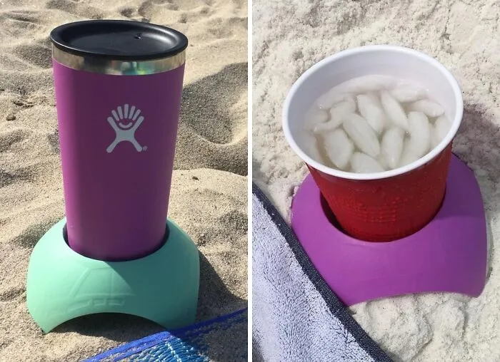 Ditch The Sandy Bottoms: <a Style="Display:inline;" Href="Https://Www.amazon.com/Vacation-Accessory-Turtleback-Coaster-Assorted/Dp/B00jjaa5ys?ie=utf8&th=1&linkcode=ll1&tag=bpstingray-20&linkid=70e34f156a8fc42a986c13170ff38cb8&language=en_us&ref_=as_li_ss_tl" Target="_blank"><span Style="Font: Inherit; Color: #d74b1f;"> Turtleback Sand Coaster</Span> For A Beach-Ready Beverage