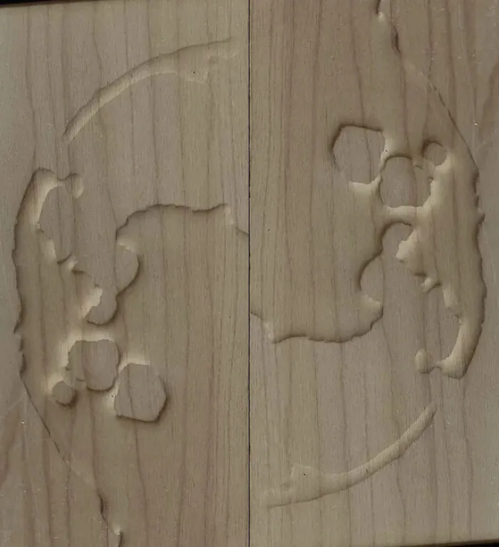 It's The Same Photo On The Left And On The Right. It's Just Been Rotated 180°