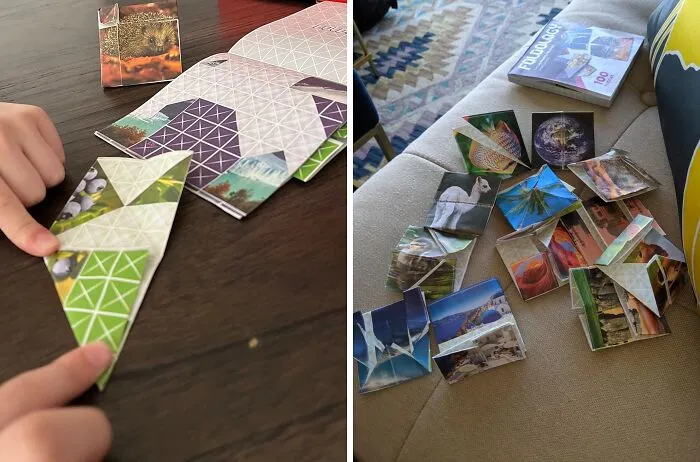 <span Style="Font: Inherit; Color: #d74b1f;"> Fold The Paper To Complete The Picture</Span> Turns Origami Into An Addictive Puzzle Game