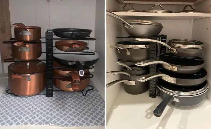 Organize Your Pots And Pans Like A Pro With The <a Style="Display:inline;" Href="Https://Www.amazon.com/Gp/Product/B07qx4n4zn?th=1&linkcode=ll1&tag=bppony-20&linkid=229ef86408acdc2d8533c95b151cd6ae&language=en_us&ref_=as_li_ss_tl" Target="_blank"><span Style="Font: Inherit; Color: #d74b1f;"> G-Ting Pot Rack Organizer</Span>