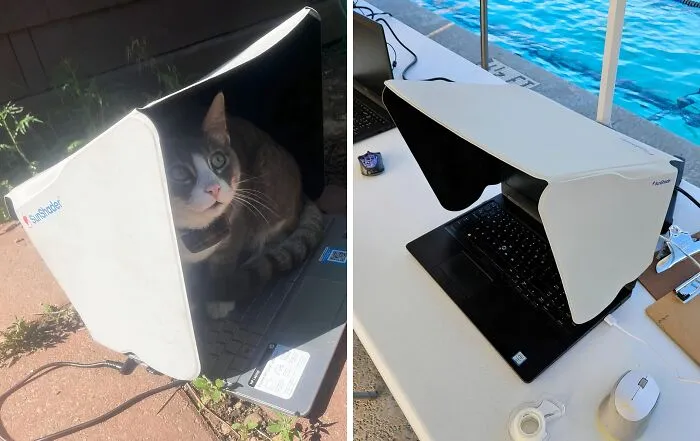 <span Style="Font: Inherit; Color: #d74b1f;"> Laptop Sun Shade</Span>: The Essential Accessory For Working (Or Playing) In The Sun