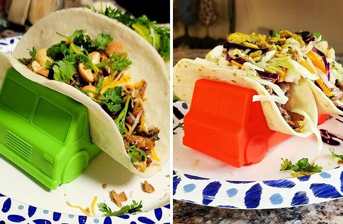  <a Style="Display:inline;" Href="Https://Www.amazon.com/Fred-Taco-Truck-Taco-Holder/Dp/B00jdrdio6?ie=utf8&linkcode=ll1&tag=bplion-20&linkid=d9013c618bc0849675ab12a95a67a3db&language=en_us&ref_=as_li_ss_tl" Target="_blank"><span Style="Font: Inherit; Color: #d74b1f;"> Taco Truck Taco Holders</Span>: The Only Way To Serve Tacos That's More Fun Than Eating Them