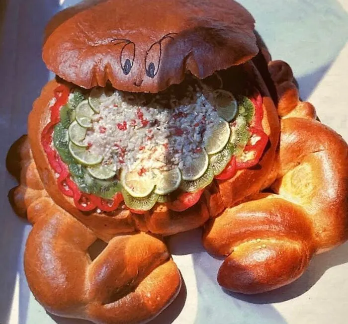 30 Hilariously Bizarre Vintage Food Pics That Prove People’s Creativity Had No Limits Back Then