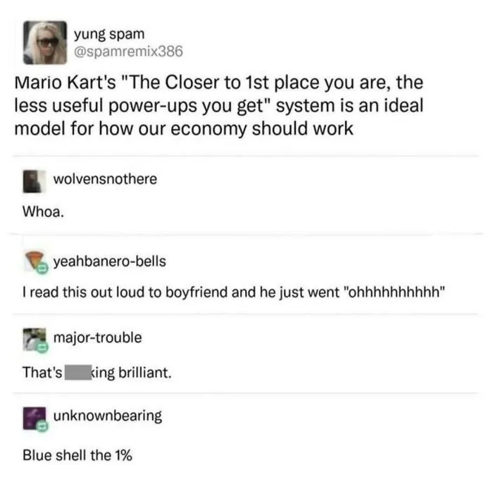 Blue Shell The 1%