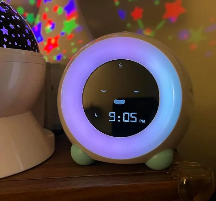Make Bedtime Battles A Thing Of The Past With The <a Style="Display:inline;" Href="Https://Www.amazon.com/Littlehippo-Childrens-Trainer-Sounds-Machine/Dp/B078z5fhg9?pf_rd_p=547b1a18-4579-4d8a-B212-5b82747c318e&pf_rd_r=f3tqa9azmhs1v7n4qqrv&sr=1-16-E1d63fb5-E03f-495e-B79c-60d7d1648629&th=1&linkcode=ll1&tag=bpshark-20&linkid=947a26abed12ac4f7a36b9173b8d495a&language=en_us&ref_=as_li_ss_tl" Target="_blank"><span Style="Font: Inherit; Color: #d74b1f;"> Littlehippo Mella</Span>, The All-In-One Sleep Trainer, Alarm Clock, Sound Machine, And Night Light That Teaches Your Child When It's Time To Sleep And Wake Up
