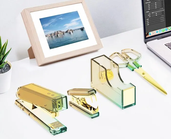 From Homework To Office Work, This <a Style="Display:inline;" Href="Https://Www.amazon.com/Stapler-Dispenser-Supplies-Colorful-Accessories/Dp/B0bfr17q41?pf_rd_p=f8918a91-Ec8c-43ca-A231-A41e735c3f3a&pf_rd_r=aba6qezergbhxyxdwhvf&sr=1-13-241550c2-C0e8-4418-Bb10-Da46301eab71&th=1&linkcode=ll1&tag=bplynx-20&linkid=460e68d47bda71144e1fc5e0110d38a0&language=en_us&ref_=as_li_ss_tl" Target="_blank"><span Style="Font: Inherit; Color: #d74b1f;"> Colorful Acrylic Stapler And Tape Dispenser Set</Span> Brightens Up Any Task!