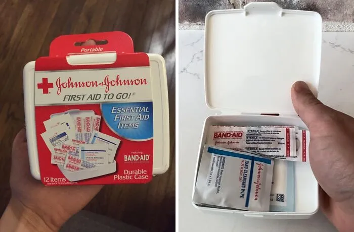 You Might Not Be Able To Help When They Yell "Is There A Doctor On The Plane", But This <a Style="Display:inline;" Href="Https://Www.amazon.com/Johnson-First-Aid-Kit-Piece/Dp/B002othope?crid=3msfo77kgtn6v&dib=eyj2ijoimsj9.ubvxtqrsnpdnbr7sjw-C_-9s_aedlbtxhldkhgksaexzqkakkdiei8fd9r2bdw7is0kt0plyjkfjdlk_bqnatg01jap-Mxxk96bcab_xml4gmzmdsyj56llc09v9hu9xzpmtw-Mdrmlgsrz67l7vw3hs9srjskhkbdsbv-Cdxx-Qovr7ixnvub8mui5zcfflsujt-Pqufet65d5vtwhqwb1pzyvl35uskldlxiihuw_3manrbhek2p01_s2q7n3pknfdguuqyowt4xls3zkzhy679srwnx7r3dgxt3zhknu.ifqejv6-8c8vj46zo_6gv1sxjqjp0bz7uc3yzpivpia&dib_tag=se&keywords=mini+travel+essentials&qid=1720518278&sprefix=mini+travel+%2caps%2c339&sr=8-55&linkcode=ll1&tag=bphamster-20&linkid=56dcdf358b427c842debfaff35f16eda&language=en_us&ref_=as_li_ss_tl" Target="_blank"><span Style="Font:inherit;color:#d74b1f;"> Johnson & Johnson First Aid To Go Kit </Span> Is Great For Small Emergencies