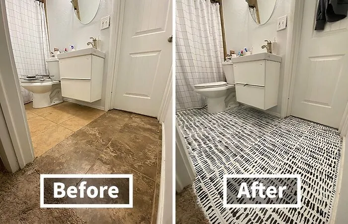 From Wood Grain To Marble: <a Style="Display:inline;" Href="Https://Www.amazon.com/Dp/B07qfbx6md?ascsubtag=7651948%2c34%2c39%2cd%2c0%2c0%2cbf-Coll-Problem%2c900%3a2%3b974%3a3%3b1125%3a1%3b1242%3a1%2c46115545%2c0%2c0%2c0&btn_ref=srctok-AC18b848d5f86ef1&linkcode=ll1&tag=bpmoose-20&linkid=9732639fd34c25b544344bfc9bbc6545&language=en_us&ref_=as_li_ss_tl" Target="_blank"><span Style="Font: Inherit; Color: #d74b1f;"> Peel & Stick Floor Tiles</Span> Offer Endless Design Possibilities