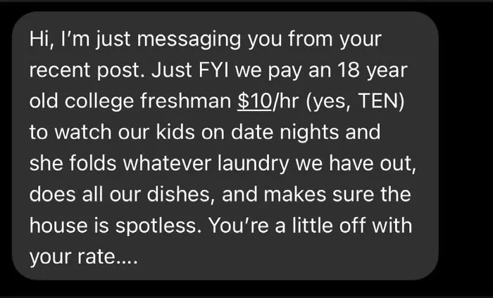 Nanny Shares 29 Posts From Entitled Parents Who Would Ask Nannies To Pay Them If They Could