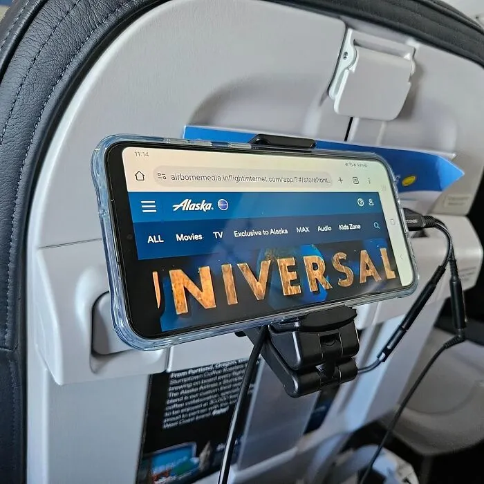 <span Style="Font: Inherit; Color: #d74b1f;"> Airplane Phone Holder Mount</Span>: Enjoy Hands-Free Entertainment And Reclaim Your Tray Table Space On Long Flights