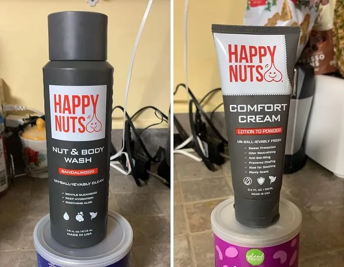 This <a Style="Display:inline;" Href="Https://Www.amazon.com/Soothing-Comfort-Deodorant-Anti-Chafing-Defense/Dp/B07s1bnnyd?crid=22mzh4l5juxwc&dib=eyj2ijoimsj9.7wue437p6hpkqtg9gmtuzelyumcitlkj7cx-Zlzsa2wn4_h-Ofgxqvutqk0teqhobv-I7ehckbbxgkcka3pzuwqfpjbbubqnvlz0xvuazizblnsddqimbgkf-Crwxjhkdxh4r05iizncwzdnqtjwnfqbjobhayitutk238m33wxnz7rdax6jr201wqezaphyc-Fxa6fyhjgj0tn33kywki0dxa2enxv3jeeospawhit3wnljqolz2cpb-Q3zixspk4tw1c0iv4bkwqo43cewbssuh6dfnyeqwwury0dboo0.-Qb7dtkzrgthihedax1oxd5getilzi9z4eca_46gilq&dib_tag=se&keywords=funny+items&qid=1720703236&sprefix=funny+item%2caps%2c210&sr=8-6&linkcode=ll1&tag=bppeacock-20&linkid=df2259b68dfcec922683071eeecf6f58&language=en_us&ref_=as_li_ss_tl" Target="_blank"><span Style="Font: Inherit; Color: #d74b1f;"> Happy Nuts Comfort Cream</Span> Is The Reason Your Boys Will Be Singing In Harmony All Day Long