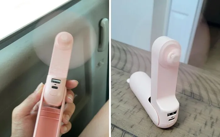 Your Makeup Will Thank You For This Refreshing Breeze From This <a Style="Display:inline;" Href=" Https://Www.amazon.com/Rechargeable-Handheld-Portable-Operated-Flashlight/Dp/B07qk9c9kt?pd_rd_w=wlnz5&content-ID=amzn1.sym.7379aab7-0dd8-4729-B0b5-2074f1cb413d&pf_rd_p=7379aab7-0dd8-4729-B0b5-2074f1cb413d&pf_rd_r=937fejn50190t91ex89x&pd_rd_wg=qzabc&pd_rd_r=05c09c1b-2679-40e4-B992-17cd733d51f9&pd_rd_i=b07qk9c9kt&th=1&linkcode=ll1&tag=bpzebra-20&linkid=55bfc0cf6b0f6d7bf9afa9f32d503f98&language=en_us&ref_=as_li_ss_tl " Target="_blank"><span Style="Font: Inherit; Color: #d74b1f;"> Handheld Mini Fan</Span>. Say Goodbye To Melting Foundation And Hello To A Flawless Face, Even In The Sweltering Heat