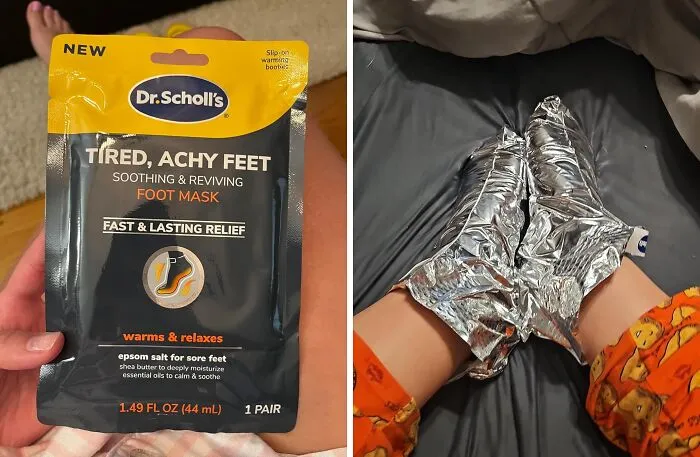These <a Style="Display:inline;" Href="Https://Www.amazon.com/Dr-Scholls-Foot-Disposable-Moisturizes/Dp/B0bybhrz7t?ie=utf8&linkcode=ll1&tag=bpbat-20&linkid=b948bf38985aa3fb69454e26aa70c8c8&language=en_us&ref_=as_li_ss_tl" Target="_blank"><span Style="Font: Inherit; Color: #d74b1f;"> Achy Feet Soothing & Reviving Foot Masks</Span> Are The "Sole"Mate Your Tired Feet Have Been Dreaming Of