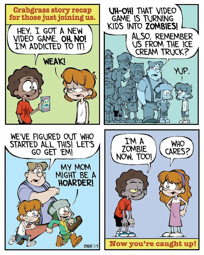 30 Nostalgic Comics About Growing Up And Parenting In The ’80s By This Artist (New Pics)