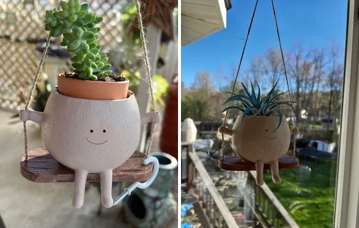 This Adorable <a Style="Display:inline;" Href="Https://Www.amazon.com/Umesong-Planter-Planters-Succulent-Christmas/Dp/B0c5dbzxw7?th=1&linkcode=ll1&tag=bpdeer-20&linkid=38114fd178354052b7788acad5bb3bbf&language=en_us&ref_=as_li_ss_tl" Target="_blank"><span Style="Font: Inherit; Color: #d74b1f;"> Swing Face Planter</Span> Is The Perfect Way To Bring A Smile To Your Face Every Time You Water Your Plants