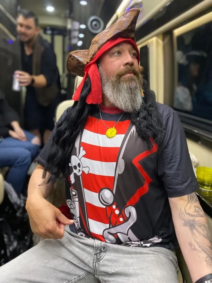 Ahoy, Matey! This <a Style="Display:inline;" Href="Https://Www.amazon.com/Kyku-Costume-Accessories-Halloween-Pirates/Dp/B0cn46j9gn?ie=utf8&linkcode=ll1&tag=bphawk-20&linkid=c59fc173118ec0949dcf3f4597cc7af0&language=en_us&ref_=as_li_ss_tl" Target="_blank"><span Style="Font: Inherit; Color: #d74b1f;"> Pirate Shirt</Span> Is Your Ticket To A Life Of Adventure On The High Seas (Or At Least A Themed Party)