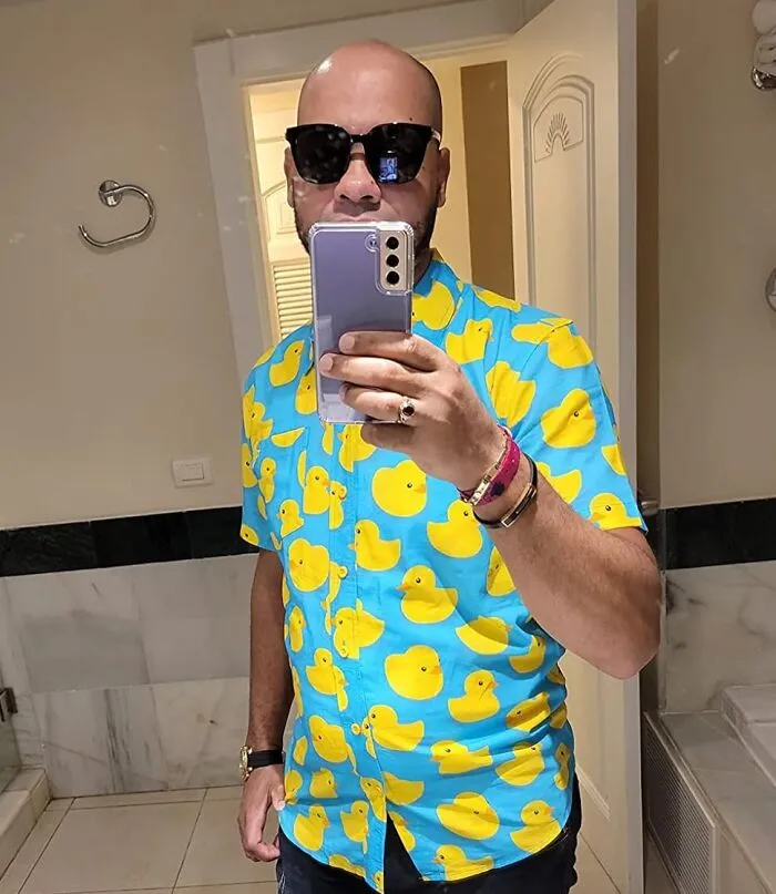 This <a Style="Display:inline;" Href="Https://Www.amazon.com/Mens-Rubber-Ducky-Hawaiian-Shirt/Dp/B07nsfq8xv?ie=utf8&linkcode=ll1&tag=bphawk-20&linkid=6d0221b620d0f387b59296728ca7dc22&language=en_us&ref_=as_li_ss_tl" Target="_blank"><span Style="Font: Inherit; Color: #d74b1f;"> Rubber Duck Hawaiian Shirt</Span> Is Guaranteed To Make You The Life Of The Luau