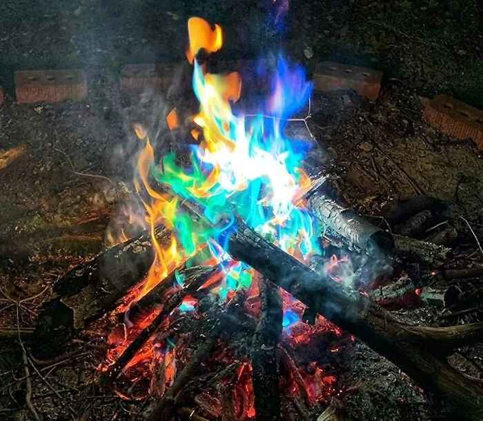 This <a Style="Display:inline;" Href="Https://Www.amazon.com/Mystical-Fire-Colorant-Long-Lasting-Pulsating/Dp/B00afvlvi4?ie=utf8&linkcode=ll1&tag=bpcrab-20&linkid=a38b5a2a2087a677c61d2fb4acbc5baa&language=en_us&ref_=as_li_ss_tl" Target="_blank"><span Style="Font: Inherit; Color: #d74b1f;"> Color Changing Powder For Flames</Span> Will Turn Your Campfire Into A Mesmerizing Light Show, Perfect For Impressing Your Friends (And Confusing Any Nearby Wildlife)