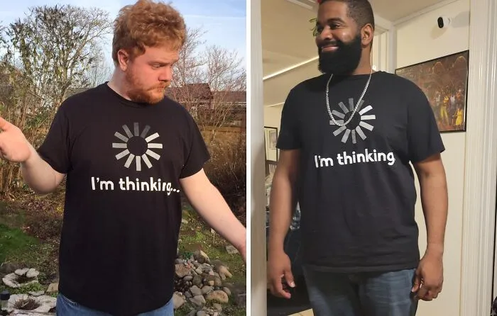 This <a Style="Display:inline;" Href="Https://Www.amazon.com/Hanes-Graphic-Tee-Humor-Thinking-Medium/Dp/B01ekb6dl4?crid=ifhq75s3anha&dib=eyj2ijoimsj9.y3nuh-7t8r99j9_m3cwp64qdfjgsrweb08awt2qpykhnzz6xx9yfczvplbzoxjwof3wvsujjt7dzoagb4kn-Ovct9lcmo3czdlhkqrjnjh7hkojnftepbjaegju2zf-Q4snw6wygqdxc0pggk7u4prjzh27cjygad8exwg129rik5ok1pkmioxkbehdcnfofobxp_os8qbqwkggh_9ccvjrsgm7bs6pcmbrtoajgpwa9i1zyzvc0bjobo03mpgmfp52phlvbpossu0faowzrl3vewxypo_cyaais6g3owb8.mdjcmy9xtib9qb_o1gsnepl_vdvtzq7iewzu0zh4tl8&dib_tag=se&keywords=funny%2bclothing&qid=1721290467&sprefix=funny%2bclo%2caps%2c346&sr=8-7&th=1&linkcode=ll1&tag=bphawk-20&linkid=3d9b62dda12f6577d38be5bd27cf74d5&language=en_us&ref_=as_li_ss_tl" Target="_blank"><span Style="Font: Inherit; Color: #d74b1f;"> "I'm Thinking..." T-Shirt</Span> Is The Perfect Excuse For When Your Brain Needs A Little Extra Processing Time