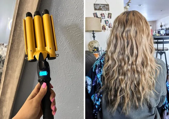 This <a Style="Display:inline;" Href=" Https://Www.amazon.com/Alure-Barrel-Curling-Temperature-Display/Dp/B06wrswg6m?ie=utf8&linkcode=ll1&tag=bpcrab-20&linkid=99a861a583670d8763ac5844da229d6e&language=en_us&ref_=as_li_ss_tl " Target="_blank"><span Style="Font: Inherit; Color: #d74b1f;"> Alure Three Barrel Curling Iron</Span> Will Give You Mermaid Waves So Effortlessly, Even Ariel Would Be Jealous