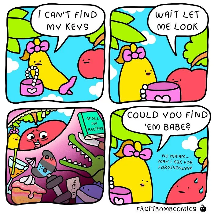 Artist Creates Humorous Comics Ensuring You Stay Full Of Vitamins (30 New Pics)
