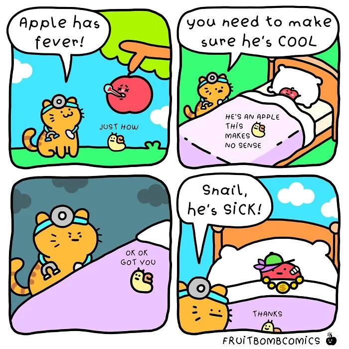 Artist Creates Humorous Comics Ensuring You Stay Full Of Vitamins (30 New Pics)