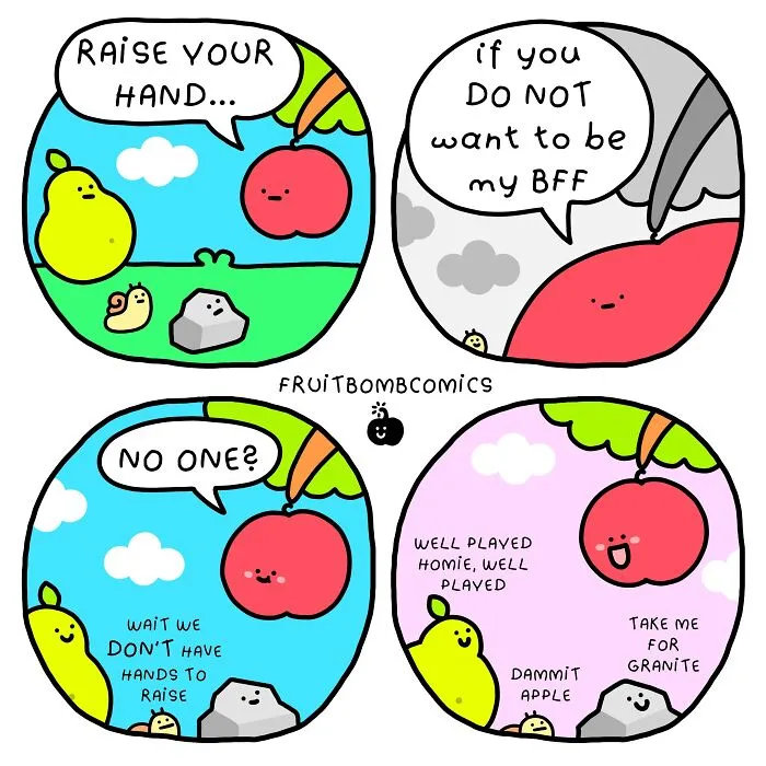 Artist Creates Humorous Comics Ensuring You Stay Full Of Vitamins (30 New Pics)