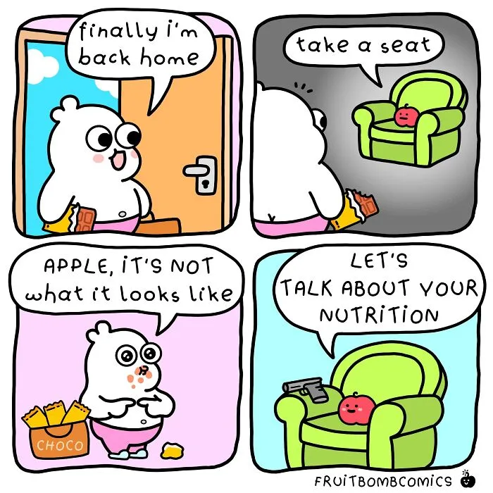 Artist Creates Humorous Comics Ensuring You Stay Full Of Vitamins (30 New Pics)