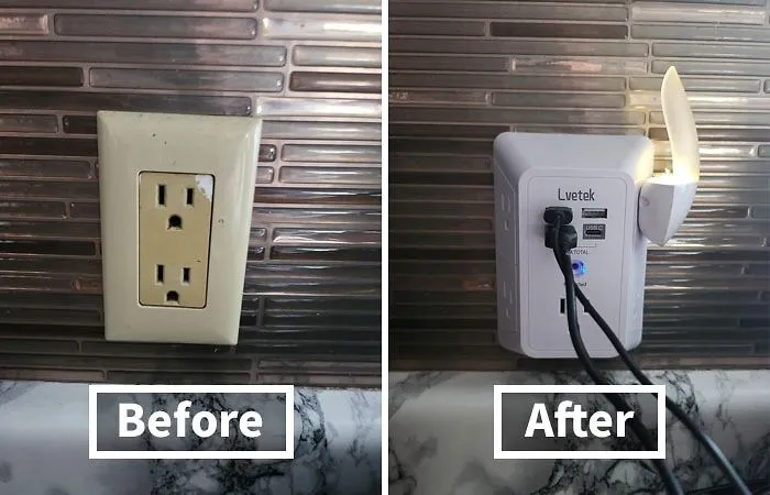 Ditch The Outlet Scramble. This <a Style="Display:inline;" Href="Https://Www.amazon.com/5-Outlet-Surge-Protector-Charger-Ports/Dp/B09bkhhl5h?pf_rd_p=53d84f87-8073-4df1-9740-1bf3fa798149&pf_rd_r=0azmng7wyjqa2wvhes42&sbo=rzvfv%2f%2fhxdf%2bo5021pansa%3d%3d&th=1&linkcode=ll1&tag=bphorse-20&linkid=443a15e420b59513d2c0e793f698e9e1&language=en_us&ref_=as_li_ss_tl" Target="_blank"><span Style="Font: Inherit; Color: #d74b1f;"> 5-Outlet Wall Charger With 4 USB Ports</Span> Offers Ample Space For All Your Devices