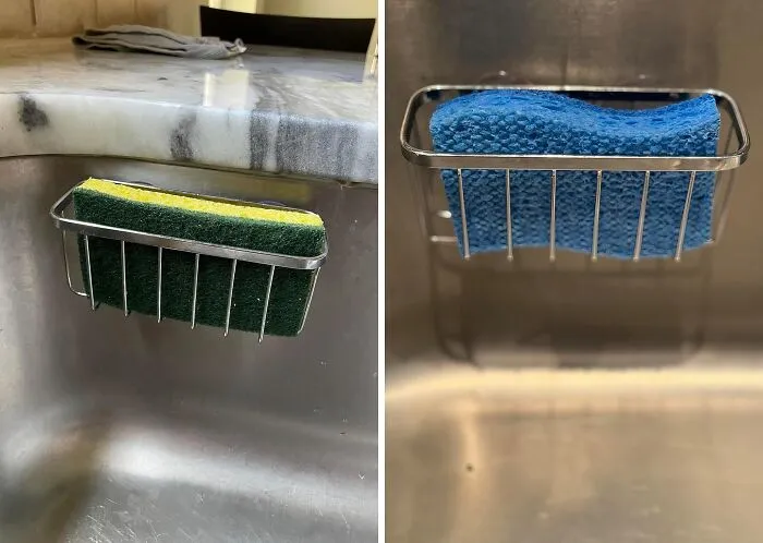 Sponges Are A Breading Ground For Bacteria And If You Often Forget To Replace Them, At Least Get A <a Style="Display:inline;" Href=" Https://Www.amazon.com/Dp/B00004xsf7?th=1&linkcode=ll1&tag=bpwhale-20&linkid=be19b80bb44f56ede71c8c656d1869c6&language=en_us&ref_=as_li_ss_tl " Target="_blank"><span Style="Font:inherit;color:#d74b1f;"> Sponge Holder</Span> To Keep Them Dry Inbetween Uses