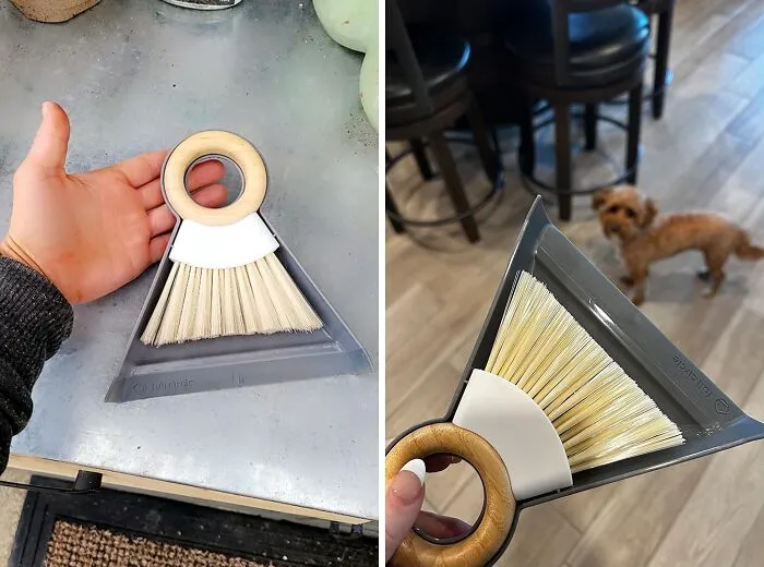 This <a Style="Display:inline;" Href=" Https://Www.amazon.com/D/Dustpans/Full-Circle-Brush-Dustpan-Green/B01c2nnzsg?&linkcode=ll1&tag=bppanda-20&linkid=845c2aabf0516cfa45653c29a3d0e9bf&language=en_us&ref_=as_li_ss_tl " Target="_blank"><span Style="Font: Inherit; Color: #d74b1f;"> Mini Brush & Dustpan Set</Span> Is The Adorable Cleaning Duo That Proves Size Doesn't Matter When It Comes To Tackling Crumbs And Dust Bunnies