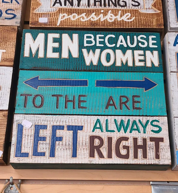 Men Because Women