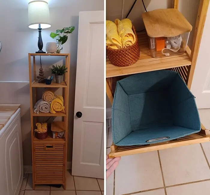 Replace Your Ugly Plastic Hamper With A Sleek <a Style="Display:inline;" Href="Https://Www.amazon.com/Giantex-Laundry-Removable-Organizer-Bathroom/Dp/B09749s433?crid=4l8lr52kewzq&dib=eyj2ijoimsj9.6tkepybobmyqveje-Hqtimab10avbz2ks216vcjxn5pvsgr45yly4azwln7dam2o18av3cahbnsax5aynbif7sn6n9or11ynkocngdgtlakbdb-Zmwmbpp0y77oag21cx451trv-Fhreq7-Y7xgntkqzybd86rtho1pch7go4jkruvminb31aftybc1ifd_ks_o_yevysyebziaekklhzcuylchrrztigs6uvrcxgnjkbzqxuayihwt2ok_d9tl-Yzdpudyzuafu7wkhdtjkr-Ssijsuufcsueulhlrxjuq.f-Lrkk0hrwi9ho8ypwc7k2go3u695drx2zpxooewxyi&dib_tag=se&keywords=tilt-Out+laundry+linen+hamper&qid=1721652211&s=hi&sprefix=tilt-Out+laundry+linen+hamper%2ctools%2c182&sr=1-3-Catcorr&linkcode=ll1&tag=bptapir-20&linkid=94b9e6d201b046dabba038a189192246&language=en_us&ref_=as_li_ss_tl" Target="_blank"><span Style="Font:inherit;color:#d74b1f;"> Wood Hamper and Shelf Combo </Span>