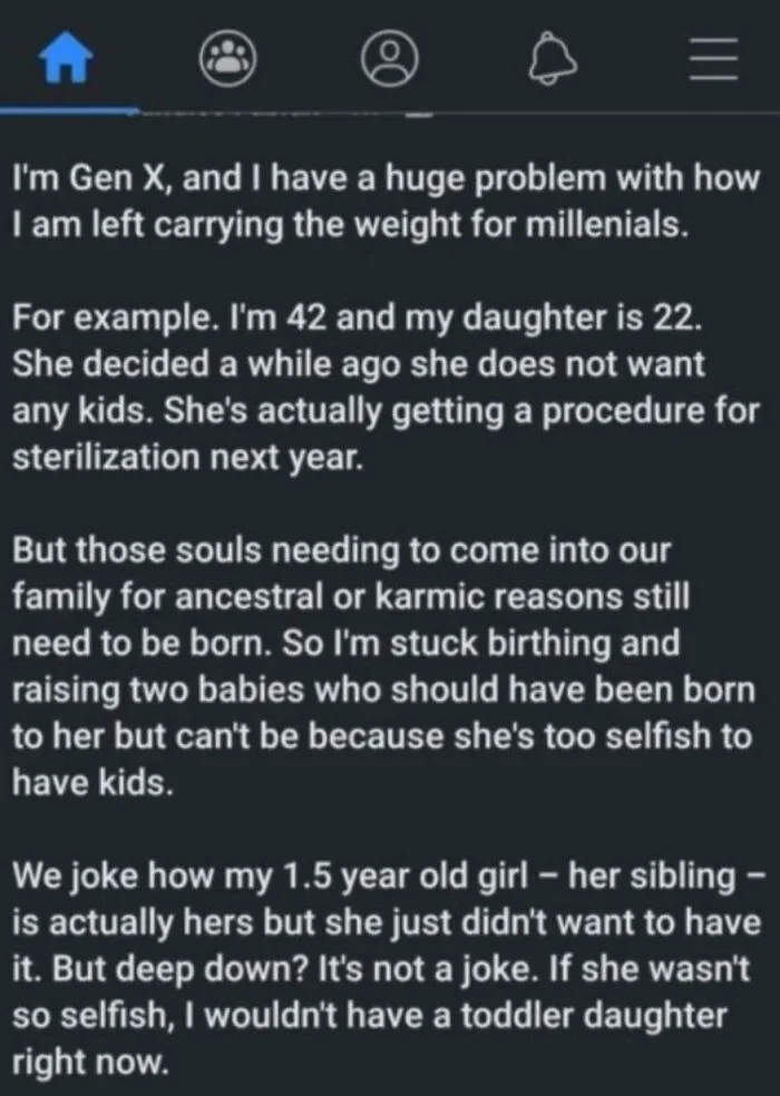 She Has Quite A Burden To Bear