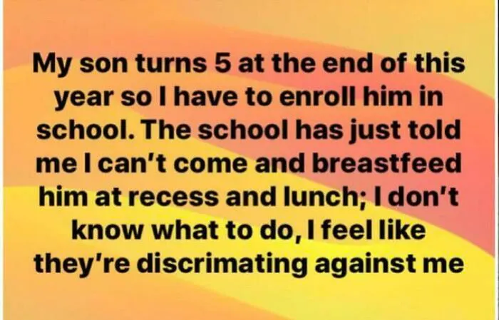 Discrimination!