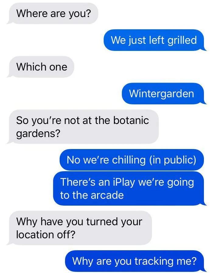 My Father Tracking Me While I’m On A Date