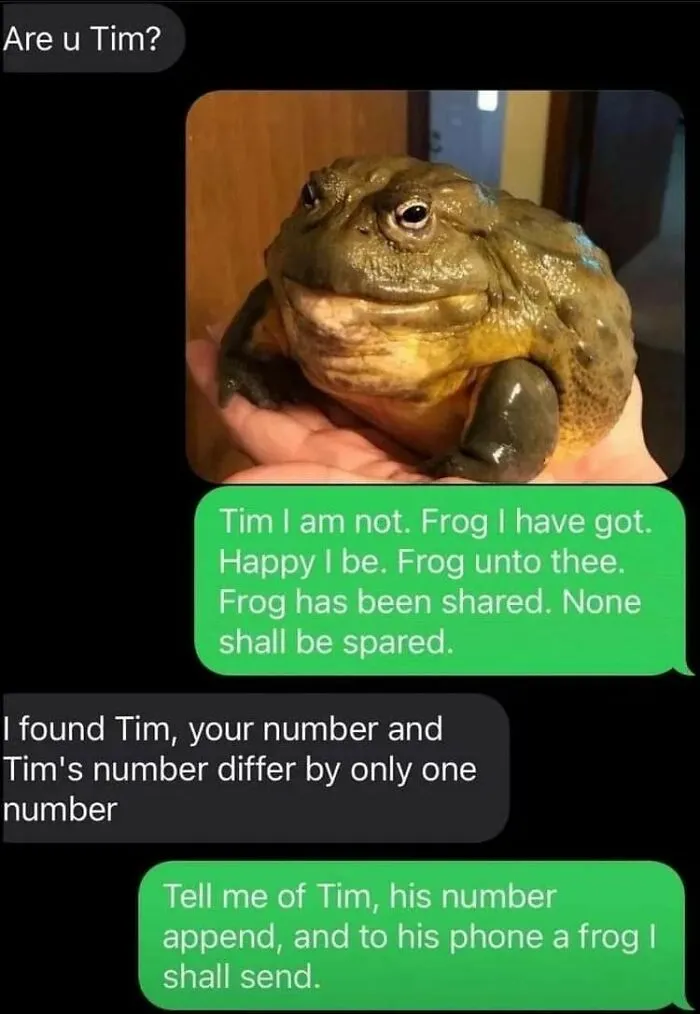 “Think You Have The Wrong Number, But You’re Right”: 50 Texts That Might Make You Laugh