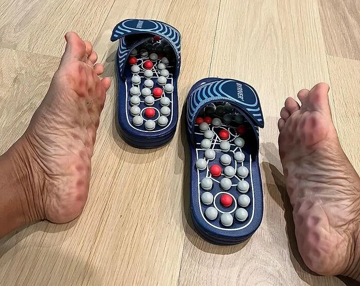 Your Feet Will Be Singing Your Praises (And Maybe Even Doing A Little Jig) After Experiencing The Revitalizing Benefits Of These <a Style="Display:inline;" Href="Https://Www.amazon.com/Byriver-Acupressure-Massager-Acupoint-Reflexology/Dp/B0795nd4v3?ie=utf8&linkcode=ll1&tag=bparmadillo-20&linkid=bc389a86e3ef3c683cbf06209898ff85&language=en_us&ref_=as_li_ss_tl"_blank"><span Style="Font: Inherit; Color: #d74b1f;"> Acupoint Stimulation Massage Slippers</Span>