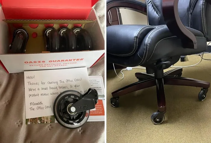 Most Athletic: <a Style="Display:inline;" Href="Https://Www.amazon.com/Office-Chair-Caster-Wheels-Set/Dp/B01ctig4ge?content-ID=amzn1.sym.b02cd478-BF8a-4028-A2ed-89cf0c172d2d%3aamzn1.sym.b02cd478-BF8a-4028-A2ed-89cf0c172d2d&dib=eyj2ijoimsj9.il3o9hie2x3rv2ibft3_patq_fbpjbapzufp1uszqbfuhzpmpr4zzsndzimcg7co0mxjqqem8qa89z-7xjcnhokqaj2zjazk3a-X6atxhobbn1dddaqpbw2k3gyutxckatwrekeggi5esjwjt_ehmol4dvifqiq6ctcobsbqbgebsitlcrpy4ad0m84hiw3o6jfxpgkeslzzqzebdzyjt9i1_kk9-Ooinsjqciwhqi2-Avxgovanryz5jkuz_g1qlwaymj2qe5wk4sleuy_dyekibb2zxvl-9wv5t8qvgta.yw7z10_bpoutjwcnsr_668hlugvubuwfsvg8jwtu0vm&dib_tag=se&keywords=cool%2boffice%2bstuff&pd_rd_r=9a3e89bd-6109-44ea-Aaf6-04cb77d55e27&pd_rd_w=4alrc&pd_rd_wg=v3ksz&pf_rd_p=b02cd478-BF8a-4028-A2ed-89cf0c172d2d&pf_rd_r=dv9ssw514vz58v5fmr2x&qid=1722328645&sr=8-3-Spons&sp_csd=d2lkz2v0tmftzt1zcf9hdgy&th=1&linkcode=ll1&tag=bpkomodo-20&linkid=a526691a1b09701f35226bbb9cfe2e90&language=en_us&ref_=as_li_ss_tl" Target="_blank"><span Style="Font: Inherit; Color: #d74b1f;"> Rollerblade Office Chair Wheels</Span>